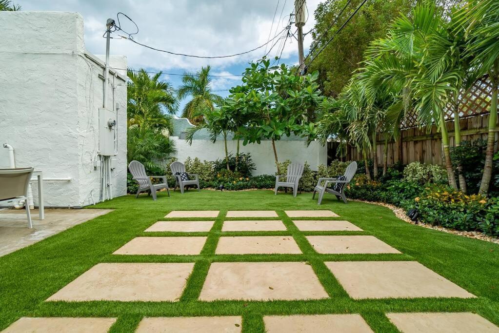 Apartamento Garden Oasis In Flamingo Park West Palm Beach Exterior foto